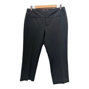 INC International Concept Black Dress Capri Crop Pants Size US 8P